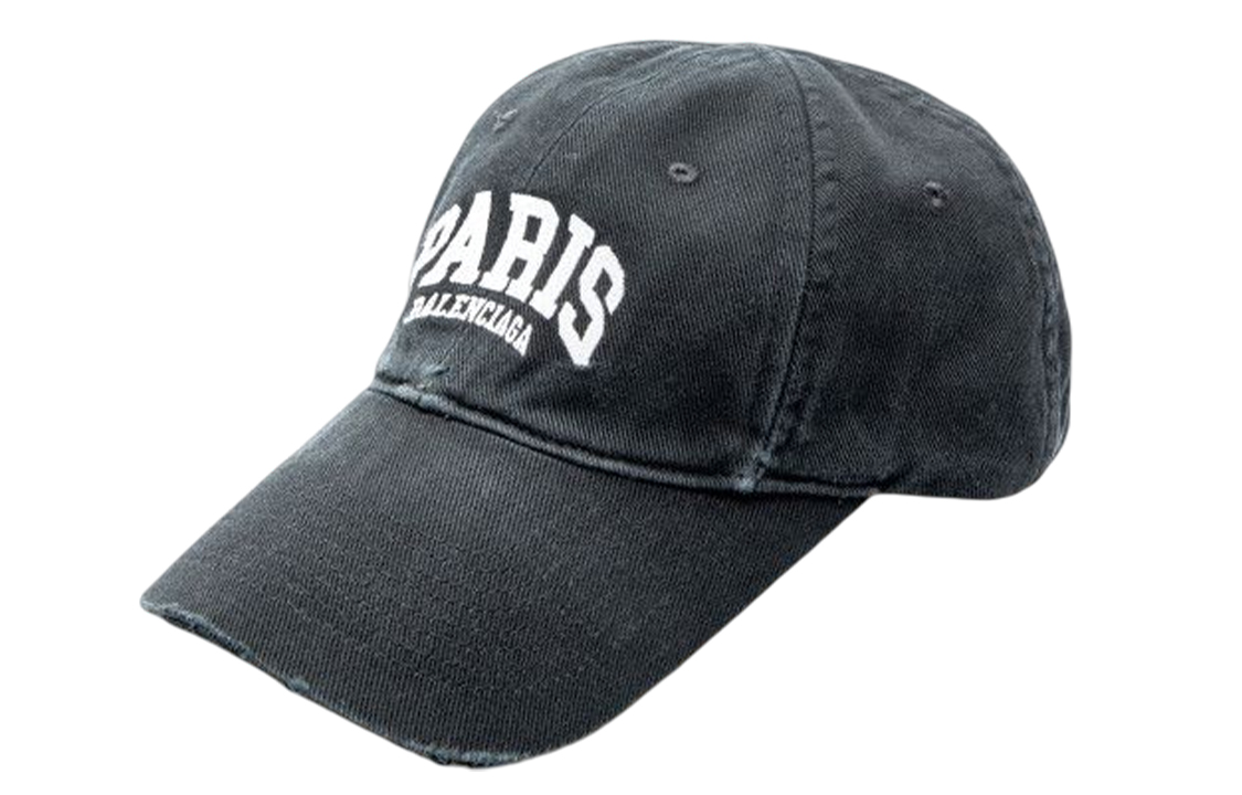 Lookbook Balenciaga Paris Series Twill Cotton Baseball Cap Unisex. PSAB100153
