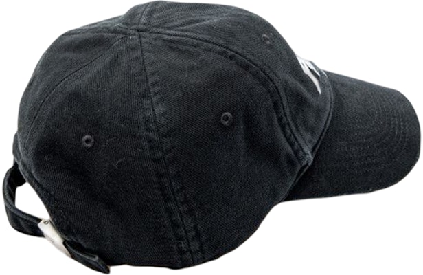Balenciaga Paris Series Twill Cotton Baseball Cap Unisex. PSAB100153 Details for Balenciaga Paris Series Twill Cotton Baseball Cap Unisex. PSAB100153