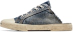 Lookbook Balenciaga Paris Sneaker Mule 'Destroyed - Denim' Kasut Runtuh 693953-W3RCL-4090