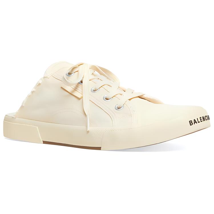 Order バレンシアガ　パリ スニーカーミュール "Destroyed - 白" 693953-W3RC6-9090