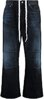 Balenciaga Patchwork Tie-Dye Straight-Leg Jeans Unisex Black. 809444TRW587150 Balenciaga Patchwork Tie-Dye Straight-Leg Jeans Unisex Black. 809444TRW587150