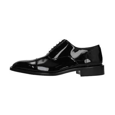 Balenciaga Patent Leather Fashion Sneaker 'Black'