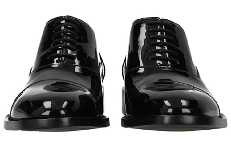 Balenciaga Patent Leather Fashion Sneaker 'Black' 圖 4