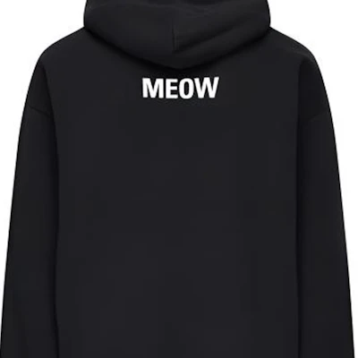 Sudadera Balenciaga Negra Estampado Gato Oversize Hoodie Pullover 570811TJVG91000 Sizing Sudadera Balenciaga Negra Estampado Gato Oversize Hoodie Pullover 570811TJVG91000