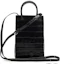 Order Beg Tali Silang Pemegang Telefon Balenciaga Hitam