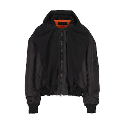 Balenciaga Plain Zip-Up Jacket Black - Regular Fit Long Sleeve Outerwear 796939TPO041000