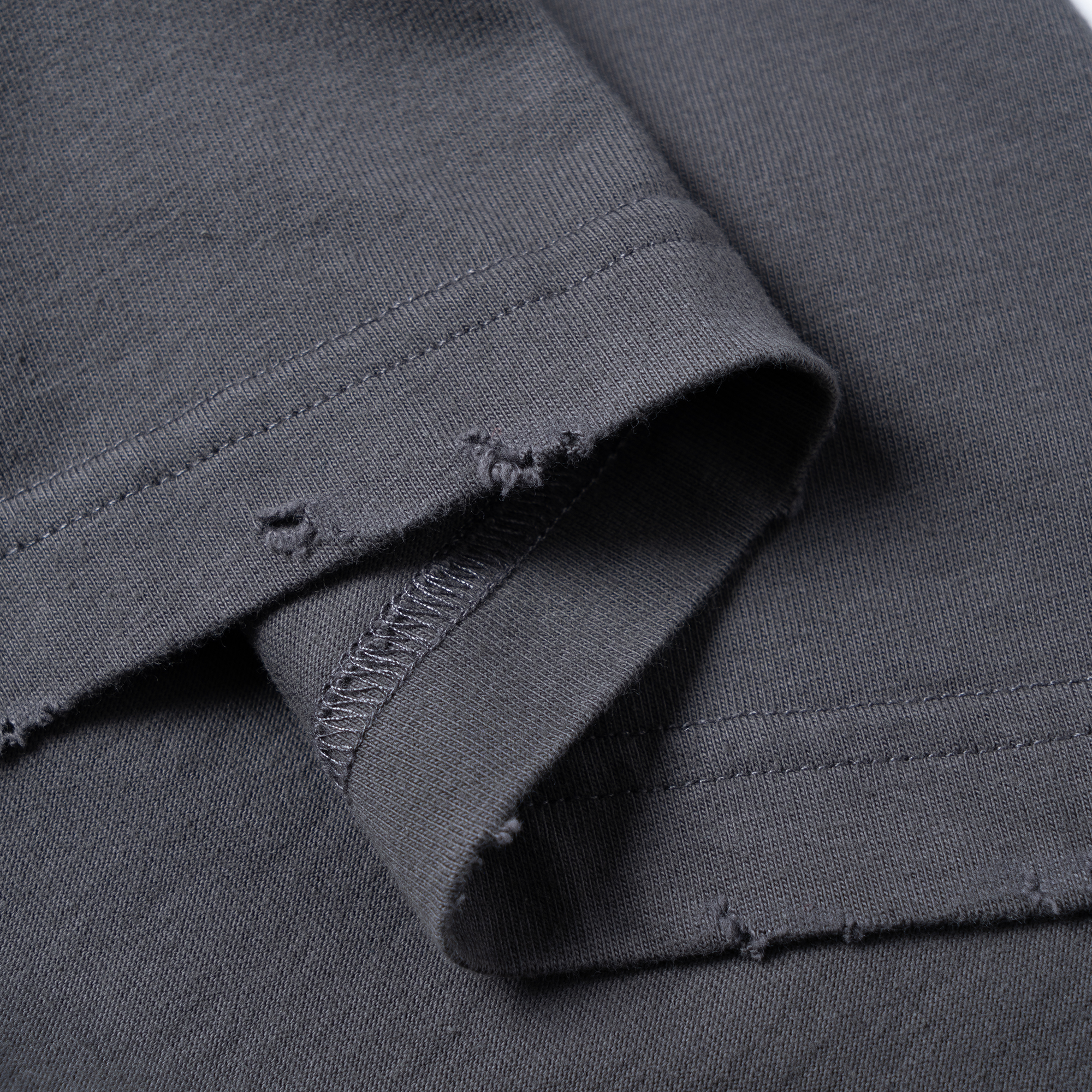 Balenciaga Political Campaign FW22 Logo Print Grey Loose Fit  T-Shirt. 641655TNVG51227 圖 6