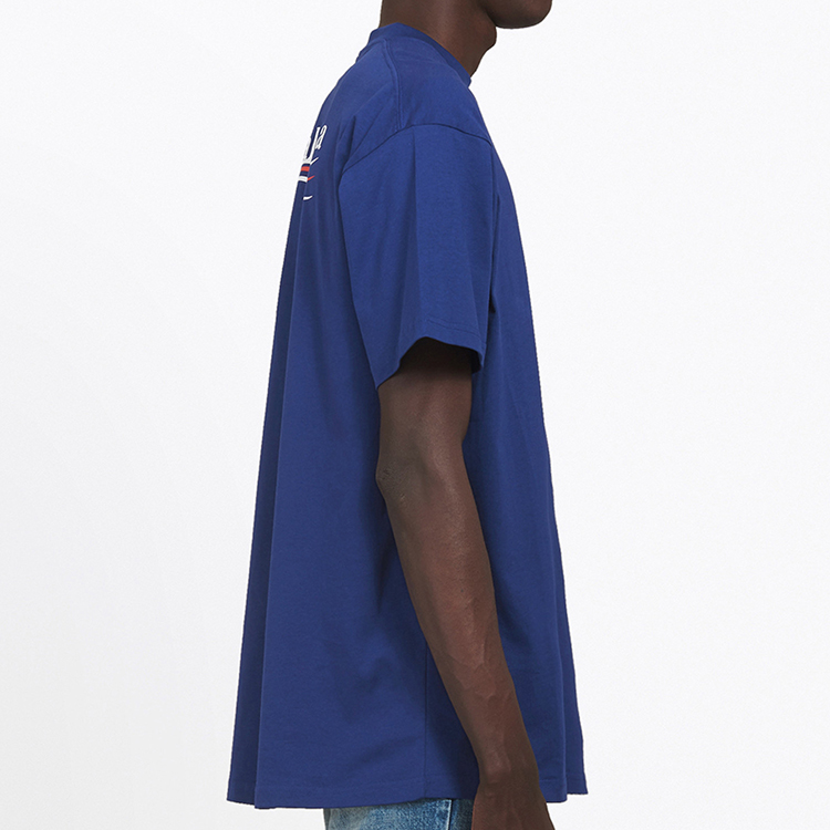 Balenciaga Political Campaign Graphic Tee Unisex Blue 508203TAV444540 圖 6