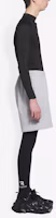 Shop Balenciaga Political Campaign Logo Embroidered Grey Casual Shorts. 676137TKVI91379