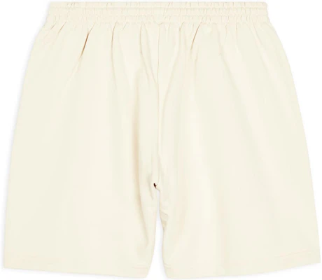 Balenciaga Celana Pendek Pria Regular Fit Beige Logo Kampanye Politikal. 676137TKVI98962 Lookbook Balenciaga Celana Pendek Pria Regular Fit Beige Logo Kampanye Politikal. 676137TKVI98962