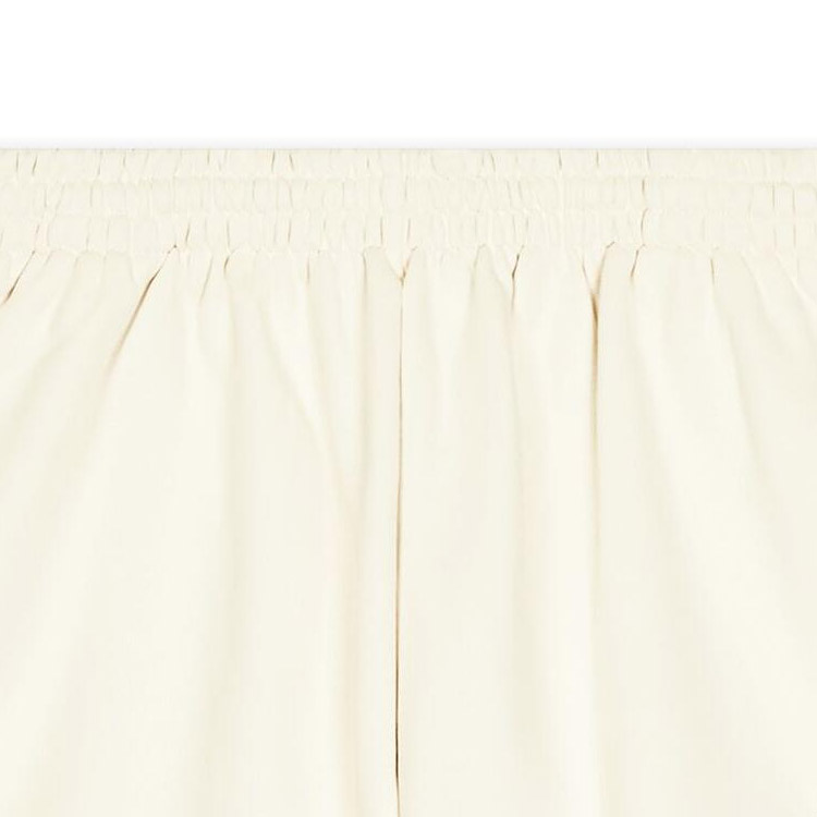 Sizing Balenciaga Celana Pendek Pria Regular Fit Beige Logo Kampanye Politikal. 676137TKVI98962