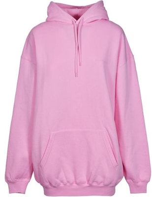 Balenciaga Political Campaign Medium Fit Hoodie 'Bubble Gum/White' Buy Balenciaga Political Campaign Medium Fit Hoodie 'Bubble Gum/White'
