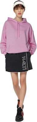 Balenciaga Political Campaign Medium Fit Hoodie 'Bubble Gum/White' Lookbook Balenciaga Political Campaign Medium Fit Hoodie 'Bubble Gum/White'