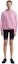Shop Balenciaga Political Campaign Medium Fit Hoodie 'Bubble Gum/White'