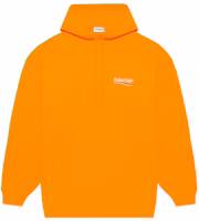 Balenciaga Political Campaign Medium Fit Hoodie 'Fluorescent Orange' Balenciaga Political Campaign Medium Fit Hoodie 'Fluorescent Orange'
