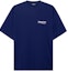 Order Balenciaga Camiseta Oversized Campaña Política Azul Oscuro 641675TIV521195