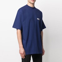 バレンシアガ ポリティカルキャンペーン オーバーサイズTシャツ ダークブルー 641675TIV521195 Purchase バレンシアガ ポリティカルキャンペーン オーバーサイズTシャツ ダークブルー 641675TIV521195