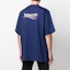 Details for Balenciaga Camiseta Oversized Campaña Política Azul Oscuro 641675TIV521195