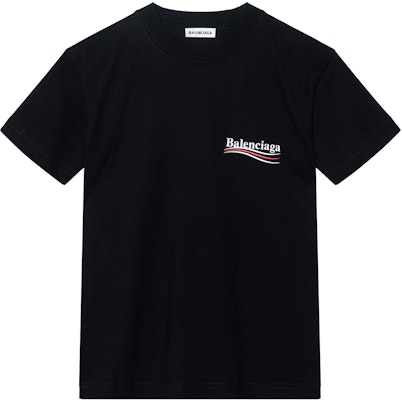 Balenciaga Political Campaign T-Shirt (SS20) 'Black' Buy Balenciaga Political Campaign T-Shirt (SS20) 'Black'