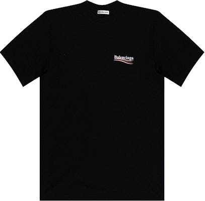 Balenciaga Political Campaign T-Shirt (SS21) 'Black' Buy Balenciaga Political Campaign T-Shirt (SS21) 'Black'