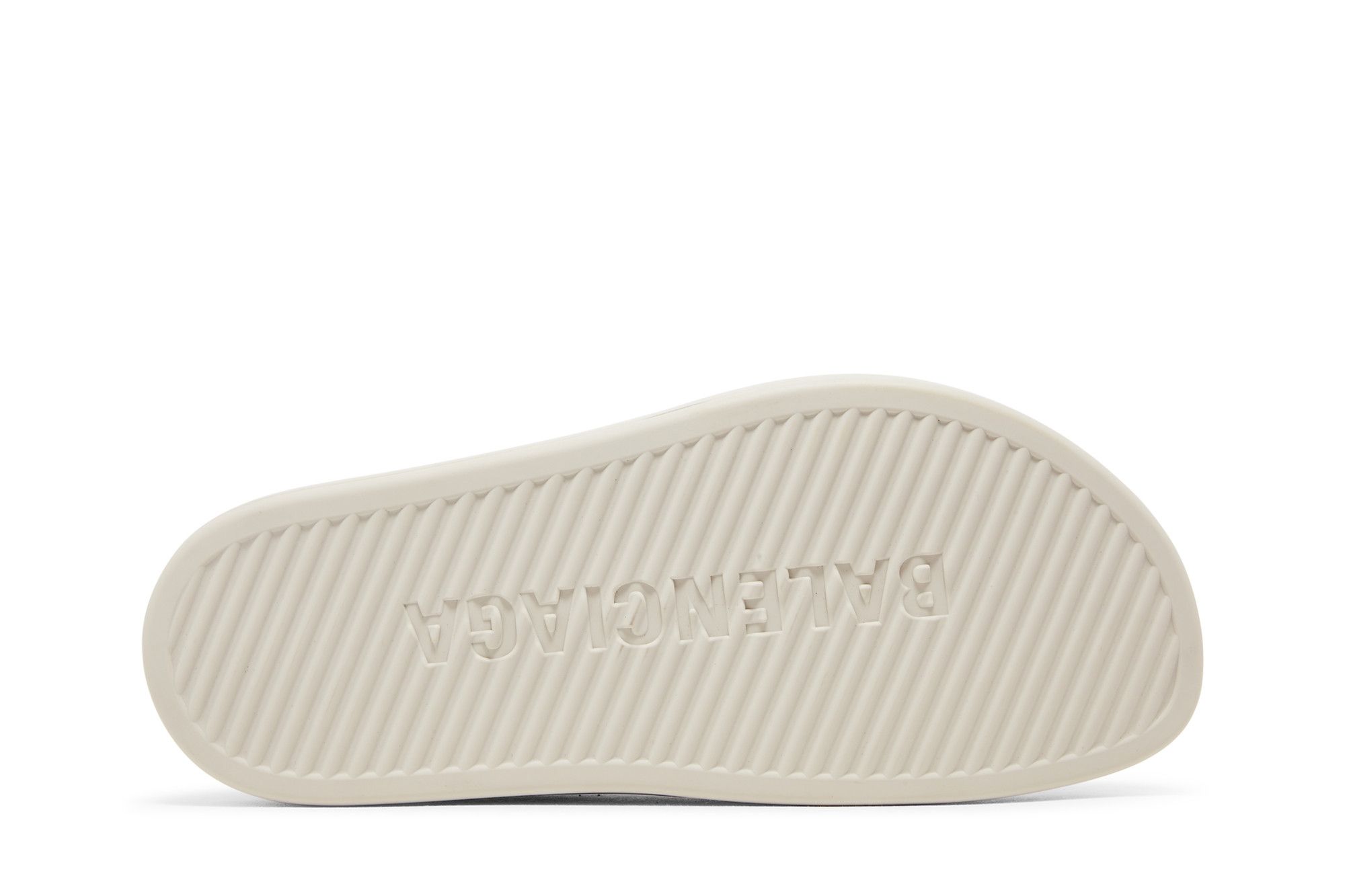 Shop Balenciaga Pool Closed Slide ''Beige'' Sandalen 699129-W1S8V-2020