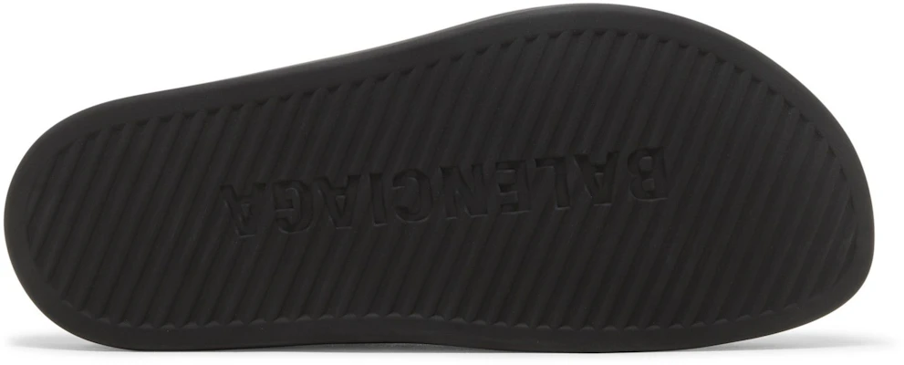 Balenciaga Pool Closed Slide ''Schwarz'' 699129-W1S8V-1090 Shop Balenciaga Pool Closed Slide ''Schwarz'' 699129-W1S8V-1090