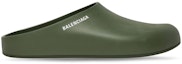 Order Balenciaga Pool Closed Slide 'Hijau Gelap' 699129-W1S8V-3390