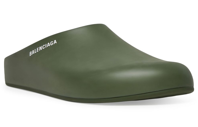 Lookbook 발렌시아가 풀 클로즈드 슬라이드 (다크그린) 699129-W1S8V-3390