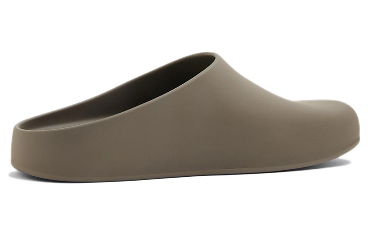 Shop Balenciaga Pool Closed Slide 'Abu-abu Medium' 699129-W1S8V-1010