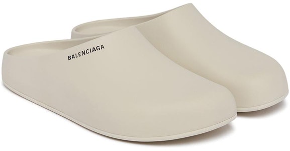 バレンシアガ プールクローズド スライド (真珠色) 699129W1S8V2001 Lookbook バレンシアガ プールクローズド スライド (真珠色) 699129W1S8V2001