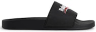 Order Balenciaga Pool Slide Sandal 'Black White Red' 776818-W1S80-1096
