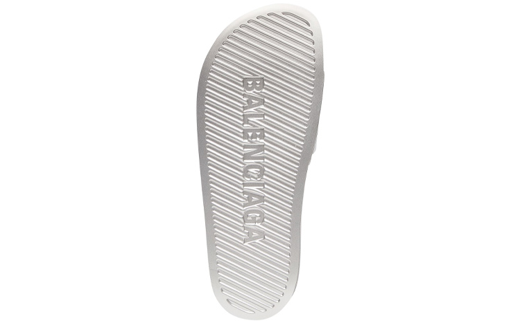 Balenciaga Pool Slide Sandal 'Silver Fashion' 圖 5