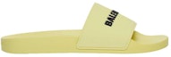 Order 巴黎世家 Pool Slide 拖鞋 時尚套穿拖鞋 黃色
