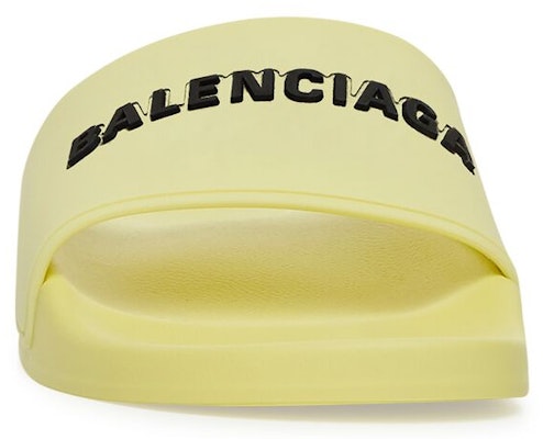 巴黎世家 Pool Slide 拖鞋 時尚套穿拖鞋 黃色 Shop 巴黎世家 Pool Slide 拖鞋 時尚套穿拖鞋 黃色