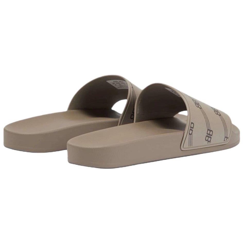 Shop Sandalias Balenciaga Pool 'BB Monograma - Marrón'. 689031W1S9N3020