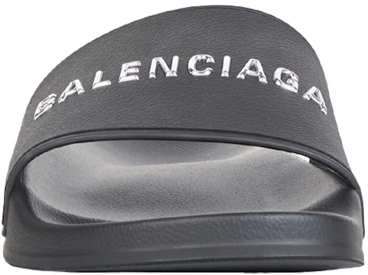 Selipar Kolam Balenciaga 'Hitam' 565826-W1S8C-1081 Lookbook Selipar Kolam Balenciaga 'Hitam' 565826-W1S8C-1081