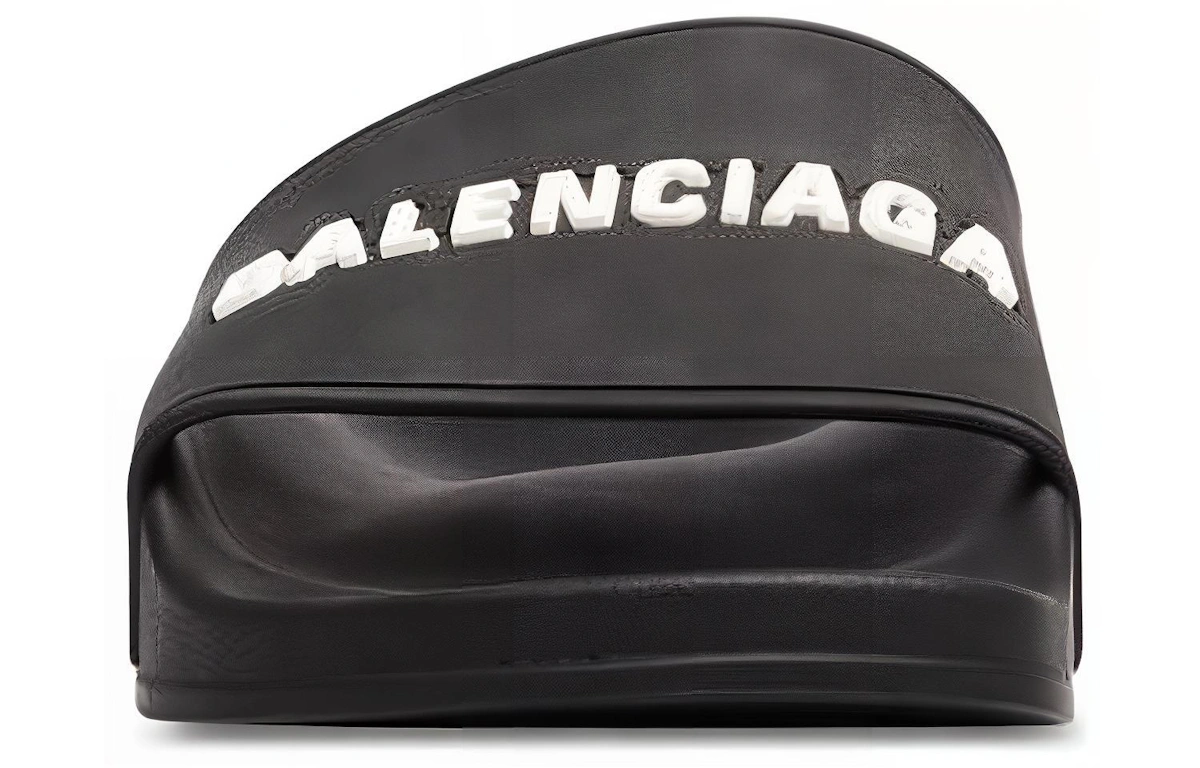 Balenciaga Pool Slides 'Black' 565826 W1S80 1006