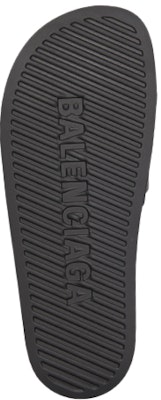 Balenciaga Pool Slides 'Black' 565826W1S8C1081 Details for Balenciaga Pool Slides 'Black' 565826W1S8C1081