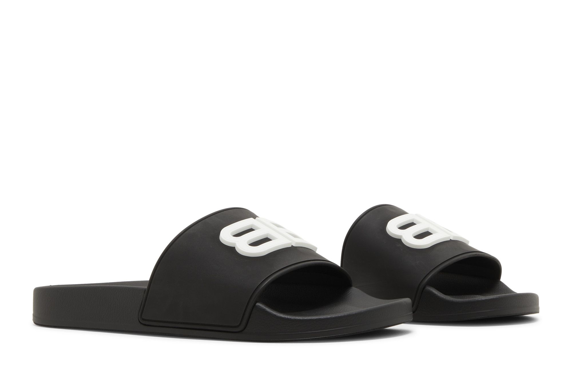 Cheap Balenciaga Zwembadslippers ''Zwart'' 656395-W1S85-1090