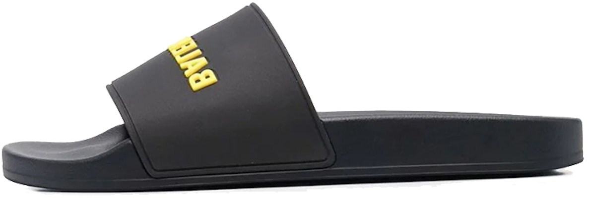 Selipar Balenciaga Pool 'Hitam Kuning' 565826-W1S80-1070 Buy Selipar Balenciaga Pool 'Hitam Kuning' 565826-W1S80-1070