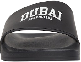 巴黎世家城市迪拜黑色泳池拖鞋 689031W1S9A1003 Lookbook 巴黎世家城市迪拜黑色泳池拖鞋 689031W1S9A1003