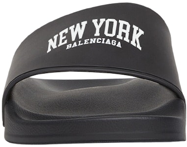 발렌시아가 풀 슬라이드 '뉴욕 시티 - 블랙' 689031W1S9A1008 Lookbook 발렌시아가 풀 슬라이드 '뉴욕 시티 - 블랙' 689031W1S9A1008