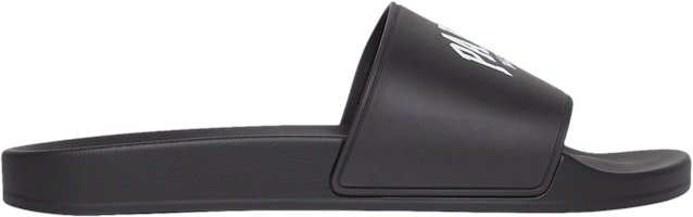 Balenciaga Pool Slides 'Cities Paris - Black' 689031-W1S9A-1001 Balenciaga Pool Slides 'Cities Paris - Black' 689031-W1S9A-1001