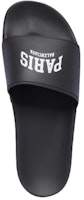 バレンシアガ プールスライド パリ (黒) 689031W1S9A1001 Shop バレンシアガ プールスライド パリ (黒) 689031W1S9A1001
