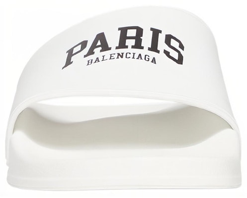 Sandal Kolam Balenciaga 'Cities Paris - Putih' 689031W1S9A9001 Lookbook Sandal Kolam Balenciaga 'Cities Paris - Putih' 689031W1S9A9001