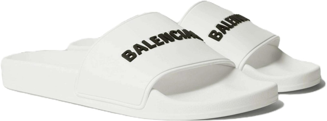 Balenciaga Selipar Kolam 'Eggshell' 565826-W1S80-9310 Lookbook Balenciaga Selipar Kolam 'Eggshell' 565826-W1S80-9310