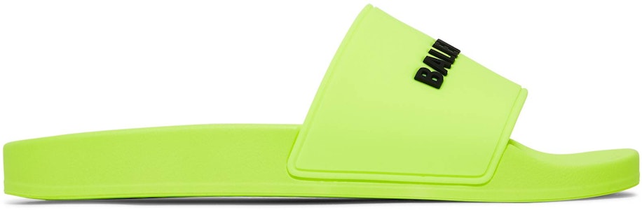 Balenciaga Sandal Kolam 'Kuning Fluo' 565826-W1S82-7321 Buy Balenciaga Sandal Kolam 'Kuning Fluo' 565826-W1S82-7321