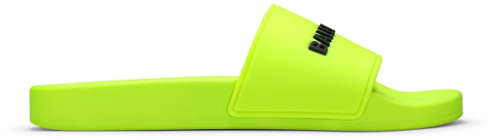 (Women) Balenciaga Pool Slides 'Fluo Yellow'  565547-W1S82-7321 (Women) Balenciaga Pool Slides 'Fluo Yellow'  565547-W1S82-7321