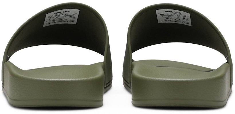 Sandalias Balenciaga Pool Slides 'Verdes' 565826-W1S80-3310 Details for Sandalias Balenciaga Pool Slides 'Verdes' 565826-W1S80-3310