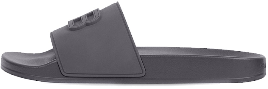 巴黎世家灰色池畔拖鞋 656395W1S851511 Buy 巴黎世家灰色池畔拖鞋 656395W1S851511